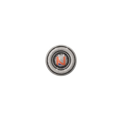 Pomolo per mobili argento vecchio brillante