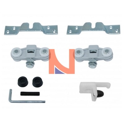 KIT CARRELLO SCRIGNO ANTA UNICA E DOPPIA PORTATA 80 KG