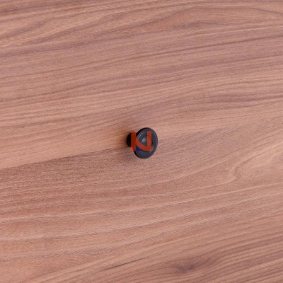 Pomolo per mobili laccato nero