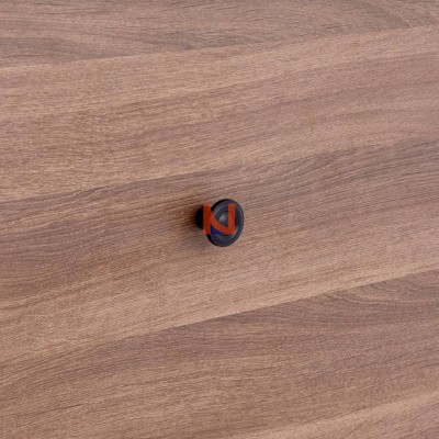 Pomolo per mobili laccato nero