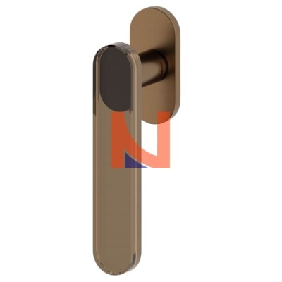 MARTELLINA DK PER FINESTRA AQUA K277B QUADRO 7X42 MM SUPERBRONZO SATINATO-BRONZO