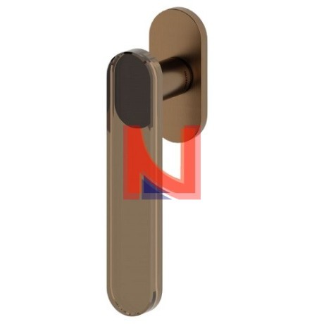 MARTELLINA DK PER FINESTRA AQUA K277B QUADRO 7X42 MM SUPERBRONZO SATINATO-BRONZO