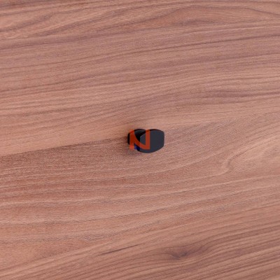 Pomolo per mobili laccato nero