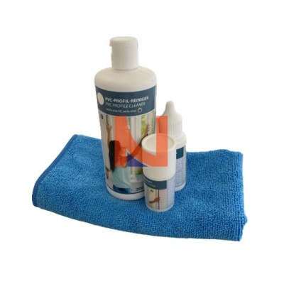 SET DI PULIZIA PER SERRAMENTI PVC BIANCO E ALLUMINIO ANODIZZATO
