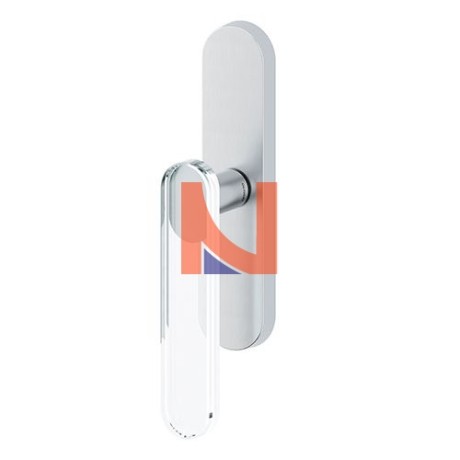 CREMONESE PER FINESTRA AQUA C277 CROMO SATINATO-TRASPARENTE
