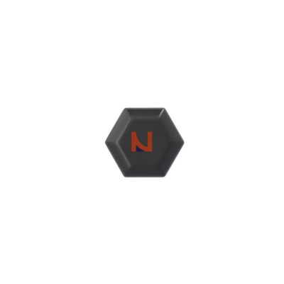 Pomolo per mobili laccato nero