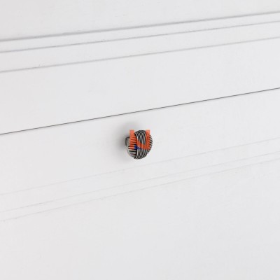 Pomolo per mobili argento vecchio brillante