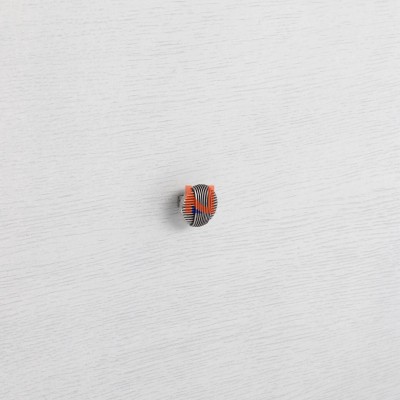 Pomolo per mobili argento vecchio brillante
