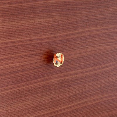 Pomolo per mobili placcato oro