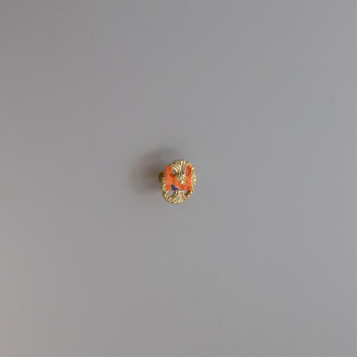 Pomolo per mobili placcato oro