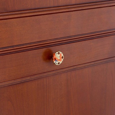 Pomolo per mobili placcato oro