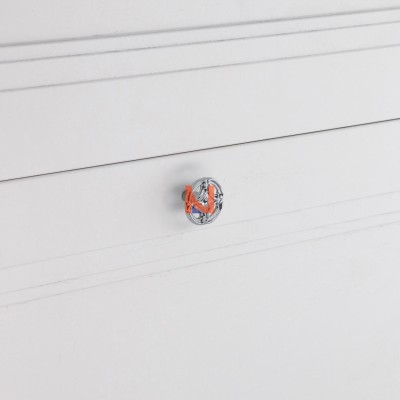 Pomolo per mobili cromo lucido