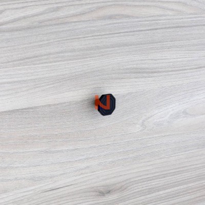 Pomolo per mobili laccato nero