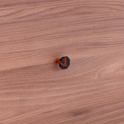 Pomolo per mobili laccato nero