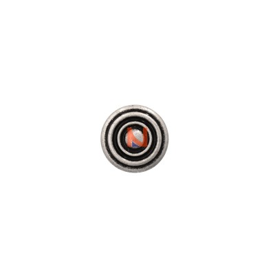 Pomolo per mobili argento vecchio brillante