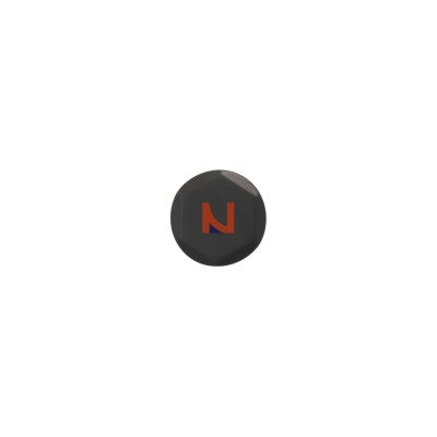 Pomolo per mobili laccato nero