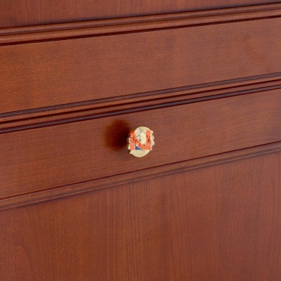 Pomolo per mobili placcato oro