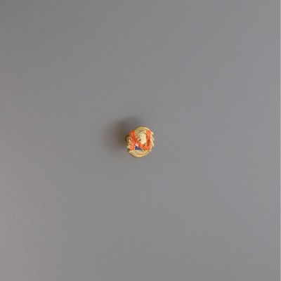 Pomolo per mobili placcato oro