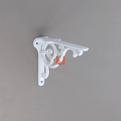 Reggimensola laccato bianco – 150mm