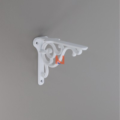 Reggimensola laccato bianco – 150mm