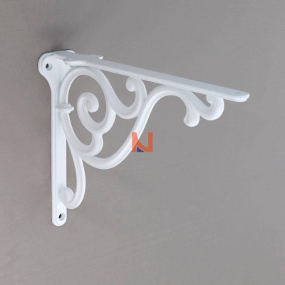 Reggimensola laccato bianco – 250mm