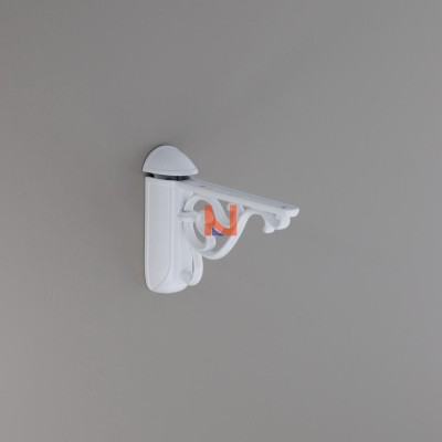 Reggimensola laccato bianco – 125mm