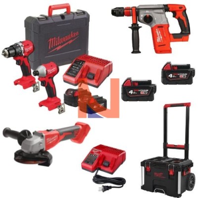 KITTONE LIGHT – KIT UTENSILI MILWAUKEE