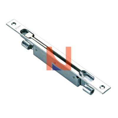 CATENACCIO PER PORTE BLINDATE COMUNELLO 708 DOPPIA MANDATA LEVA 21 MM OTTONE NICHELATO