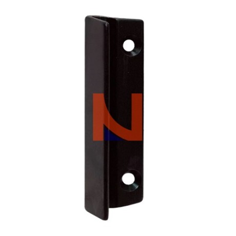 MANIGLIETTA ESTERNA PER PORTA BALCONE ALLUMINIO TESTA DI MORO RAL 8022