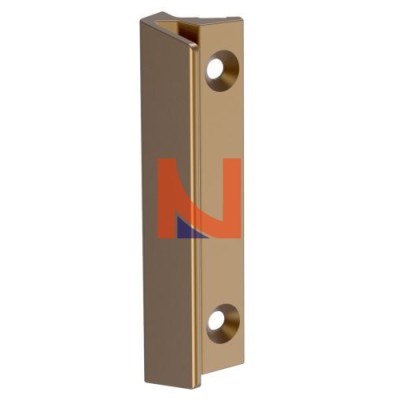MANIGLIETTA ESTERNA PER PORTA BALCONE ALLUMINIO BRONZO CHIARO