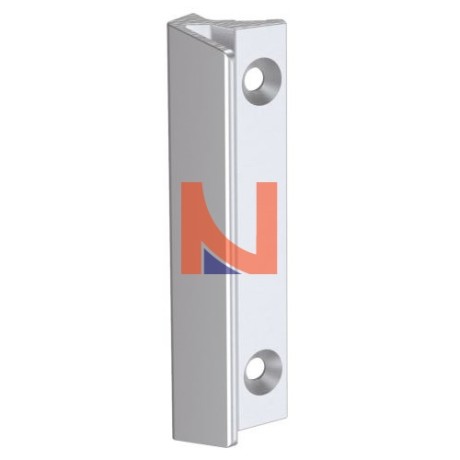 MANIGLIETTA ESTERNA PER PORTA BALCONE ALLUMINIO ARGENTO