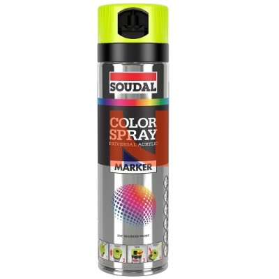 COLOR SPRAY MARKER GIALLO FLUO 500 ML