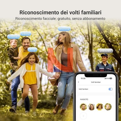 EZVIZ EP4 SPIONCINO DIGITALE SMART WIFI 4K CON DISPLAY TOUCH 5,5″ ARGENTO