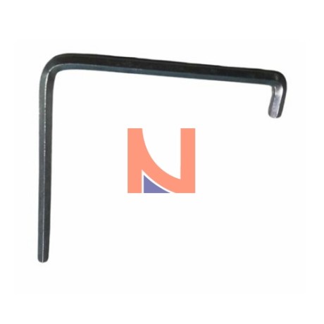 CHIAVE REGOLAZIONE BRUGOLA 4 MM LUNGHEZZA 75 MM
