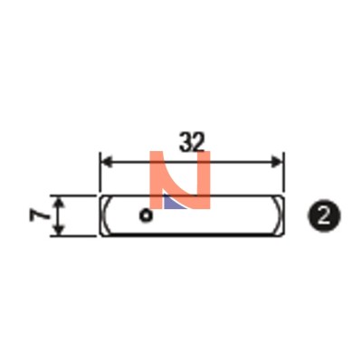 QUADRO PER DEVIATORE – ASSE 13 CON GUARNIZIONE IN BATTUTA