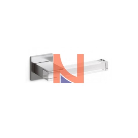 Maniglia ICE CUBE cromo satinato + cristallo trasparente M223RB8B