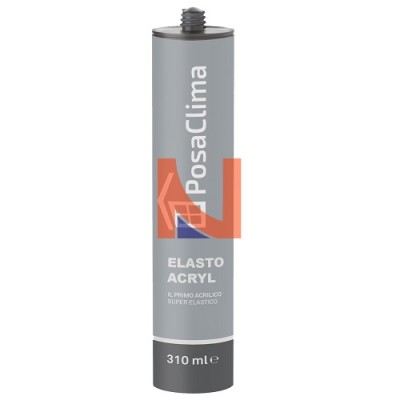 ELASTOACRYL SIGILLANTE ACRILICO BIANCO LISCIO 310 ML