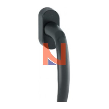 Martellina DK Hoppe Atlanta 0530/US952 in alluminio nero (F9714M)
