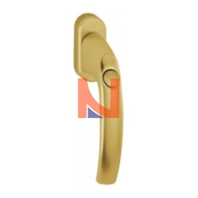 Martellina DK in alluminio con pulsante autobloccante bronzo (f4)