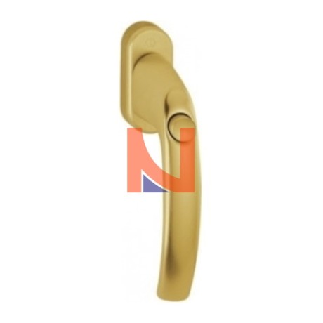 Martellina DK in alluminio con pulsante autobloccante bronzo (f4)