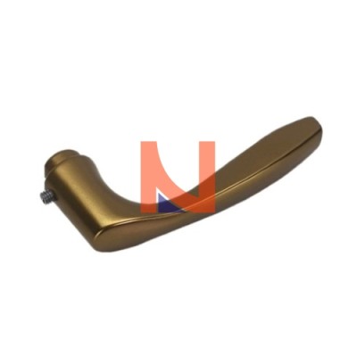 Mezza maniglia Milano Hoppe parte femmina in alluminio bronzo (f4)