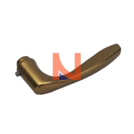 Mezza maniglia Milano Hoppe parte femmina in alluminio bronzo (f4)