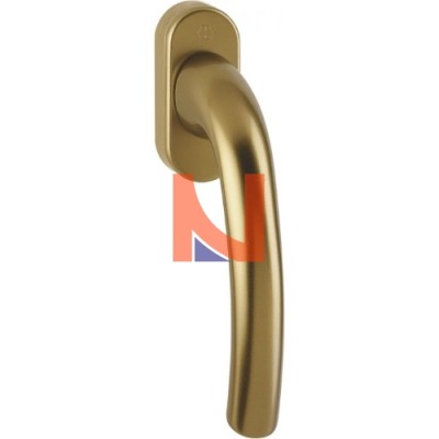 Maniglia per finestre ad anta e ribalta serie Tokyo 0710/U26 senza viti bronzo (f4)