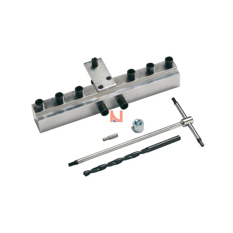 Attrezzo in alluminio per porte a battente completo di accessori – per URSUS Ø18