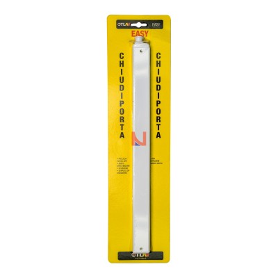 Chiudiporta Plastificato Bianco (RAL 9010)