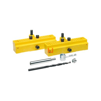 Kit attrezzi in PVC per porte a battente completo di accessori – per cerniere Ø14, Q35 Ø14 e 057 Ø14
