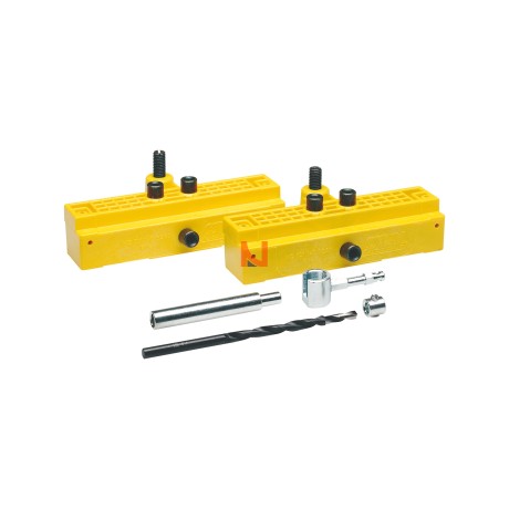 Kit attrezzi in PVC per porte a battente completo di accessori – per cerniere Ø14, Q35 Ø14 e 057 Ø14