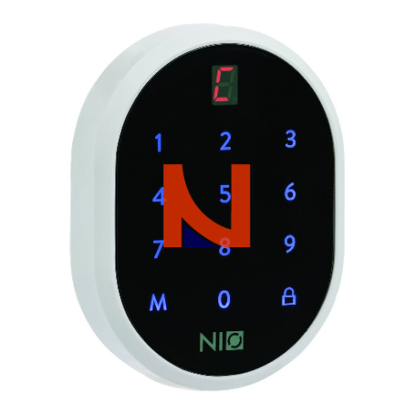 Tastierino wireless OTP a batterie colore NERO