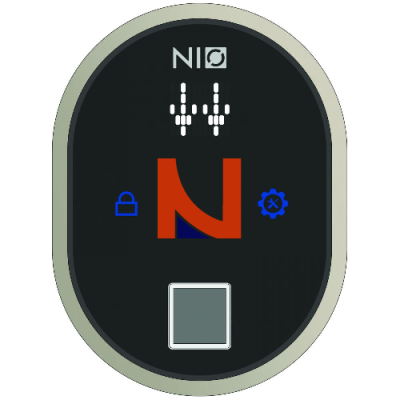 Lettore impronte digitali wireless a batterie