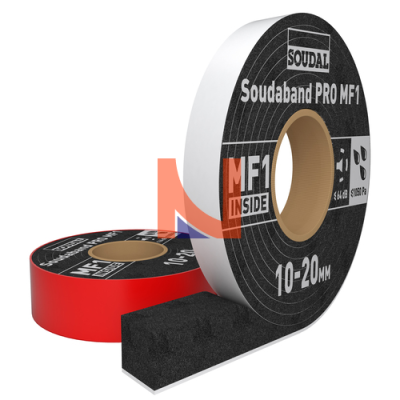 NASTRO SIGILLANTE MULTIFUNZIONE NERO SOUDABAND PRO MF1 63 MM/6-15